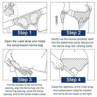 เข็มขัดป้องกันไส้เลื่อน Hernia Belt รุ่นใหม่ เข็มขัดป้องกันไส้เลื่อนสำหรับผู้ใหญ่ ใช้ได้ทั้งชายและหญิง