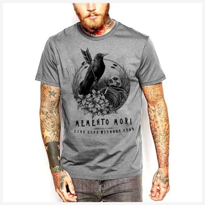 เสื้อยืด Memento Mori กองทัพรบปฏิบัติการปี 2025