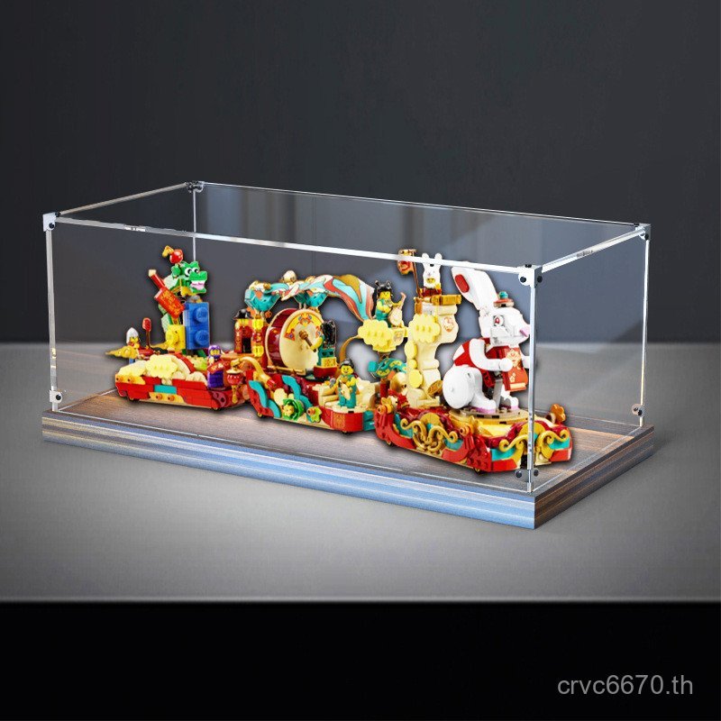 ตรุษจีนอะคริลิใสกล่องเก็บไม้80111เหมาะสําหรับโทสนุกด้านล่างป้องกันฝุ่นปกกล่องแสดงลอยรถ แอพ8ฉัน