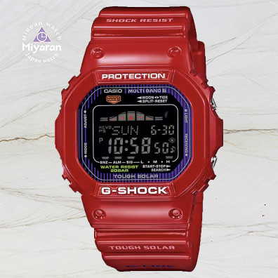Casio G-Shock GWX-5600C-4JF ตัวเรือน/สายเรซิน G-Lide กระจกอินอนินทรีย์ กันน้ำ 20 บาร์ 《A》