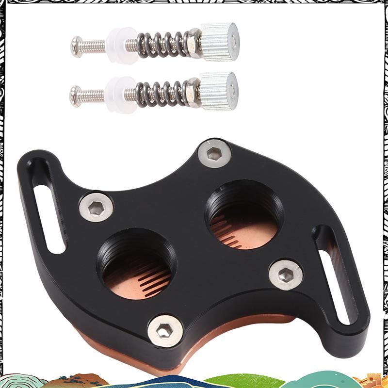 Super S-Shaped CPU Water Cooling Block Cooler South Bridge Northbridge Block สําหรับคอมพิวเตอร์ CPU 