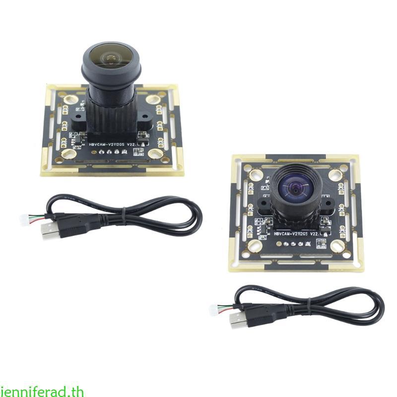 Jenniferad Global Shutter สีดําและสีขาว OV7251 1 7 5 โมดูลกล้อง 640X480 MJPEG 120FPS กล้องสําหรับสแก