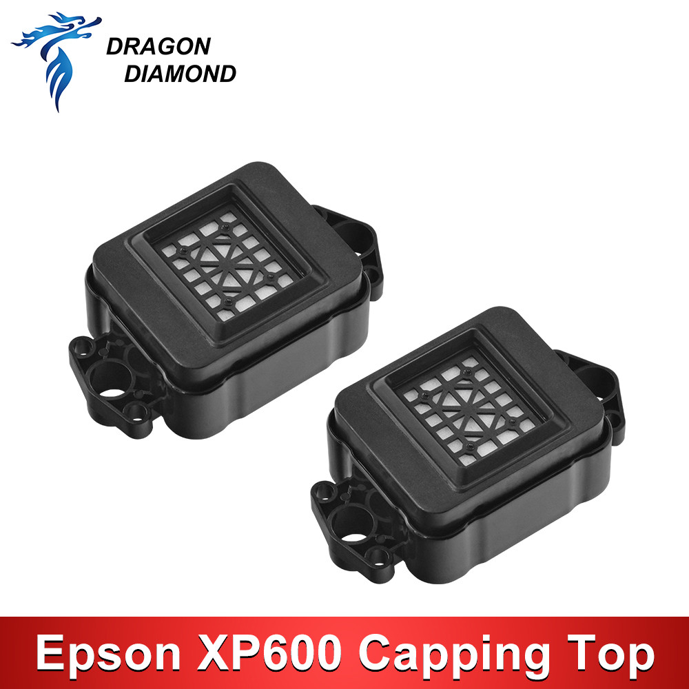 2PCS สําหรับ Epson XP600 Capping Station หมวกสําหรับ epson XP600 TX800 TX810 TX820 TX710 DX10 Printh