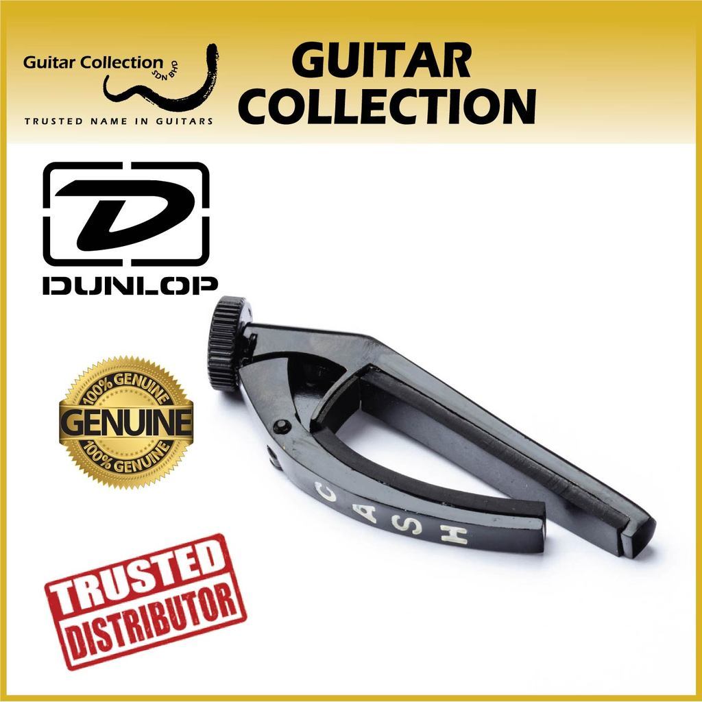 Jim Dunlop JCS50F Johnny Cash Guitar Capo Flat Black