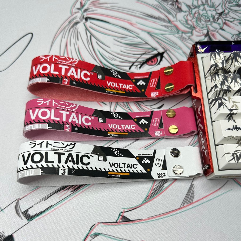 คีย์บอร์ดริบบิ้น Bloody Sports wootingmade68 Keycap ตกแต่งที่กําหนดเองแกนแม่เหล็กดัดแปลงสองมิติ