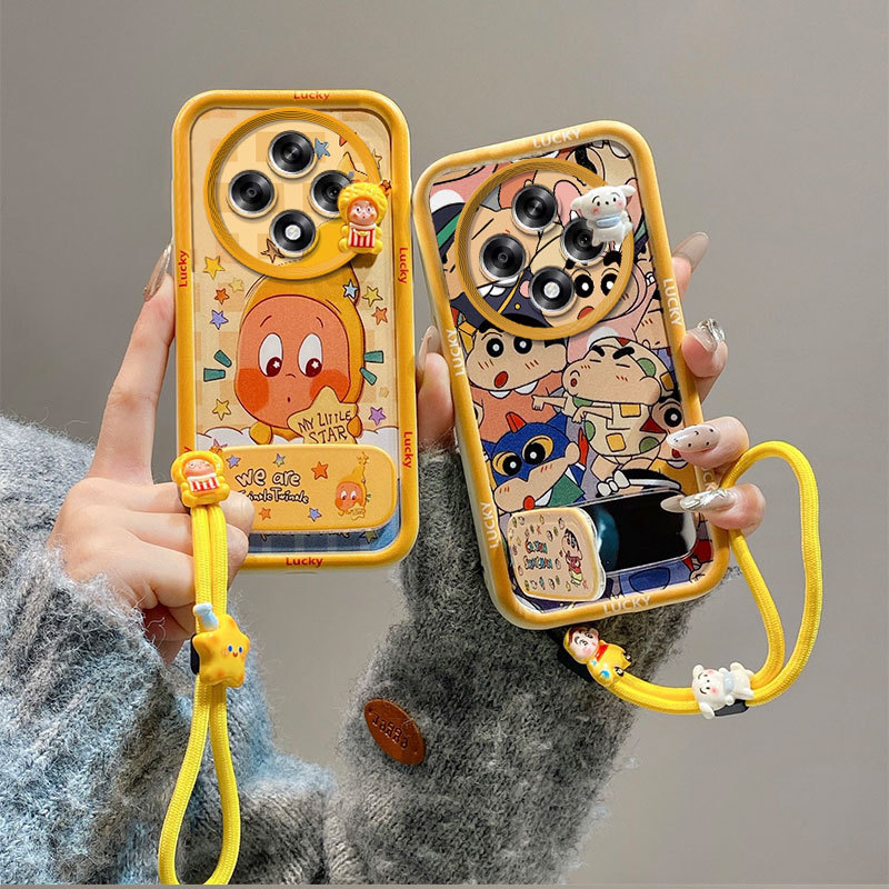 เคส For Oppo Reno 12F 5G / Reno12 F 4G / Reno 12 FS 5G / F27 F 5G tpu JMZJหรูหรากระจกขาตั้งเคสโทรศัพ