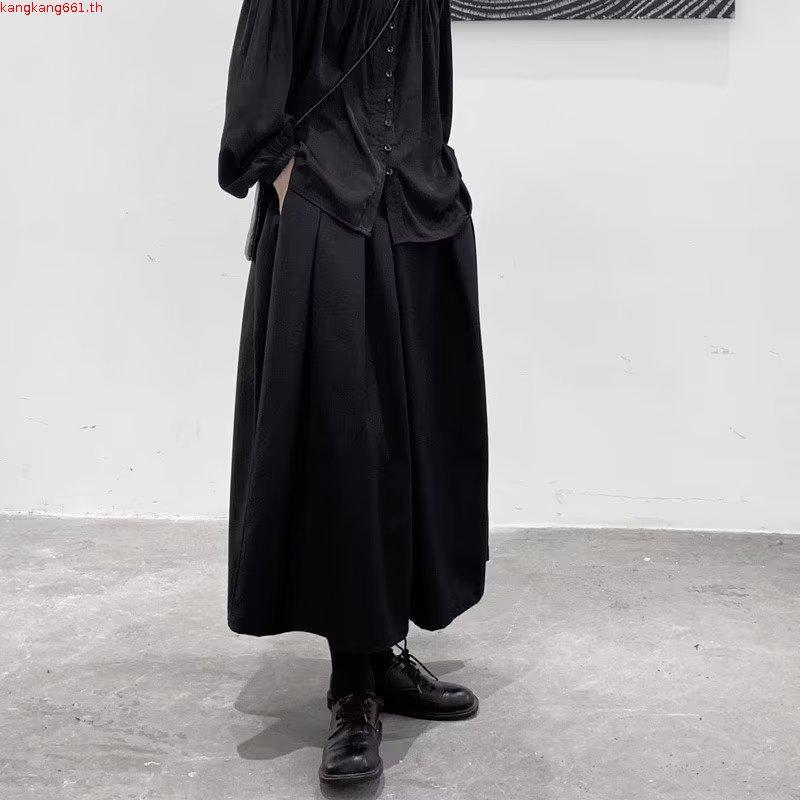 【X-MEN】กางเกงขากว้างลําลอง ทรงหลวม ลาย Yamamoto Yoji แฟชั่นสําหรับผู้ชาย และผู้หญิง