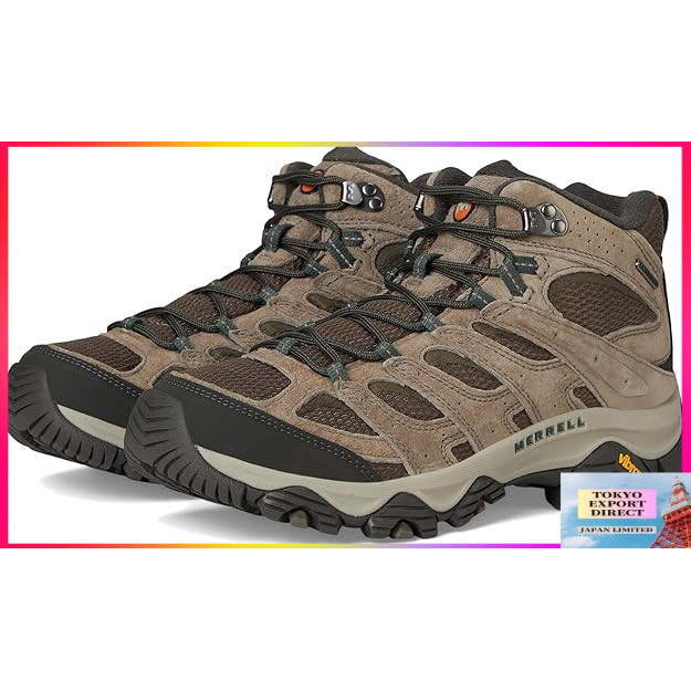 Merrell Moab 3 Mid Waterproof รองเท้าเดินป่าผู้ชาย พื้น ของแท้ (New Boulder)