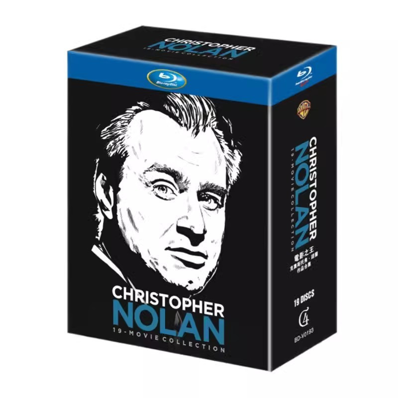 Blu-ray Christopher Nolan 19-movie Collection Box Set BD25 19 แผ่น A0101