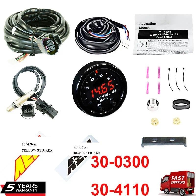 30-0300 30-4110 X-Series Wideband O2 Air การใช้ Ratio Gauge Kit LSU 4.9 0258017025 เซนเซอร์ออกซิเจน 
