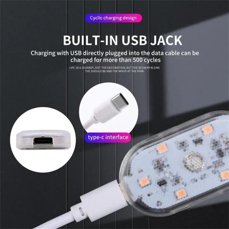 ไฟ LED รถยนต์ แบบไร้สาย BEZ  ชาร์จ USB ความสว่างสูง