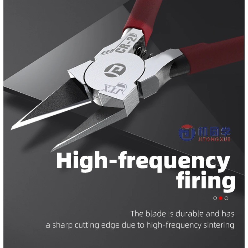 JTX CR-2 Chrome Vanadium Steel Precision Hard Shear คีมเครื่องตัดลวด/Sharp เครื่องตัดสปริงอัตโนมัติสําหรับซ่อมโทรศัพท์มือถือ ราคา ถูกที่สุด ดีลบีเคเค แกลเลอรีภาพที่ 5