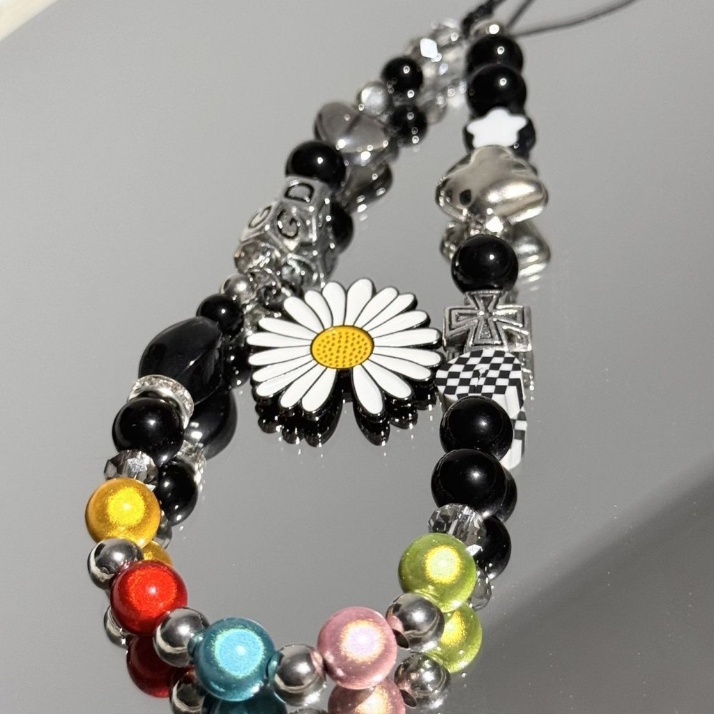 สร้อยคอมือถือแบบลูกปัดไม่เหมือนใคร สำหรับโทรศัพท์มือถือ CCD กล้อง