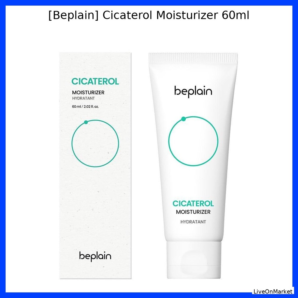 [ธรรมดา] Cicaterol Moisturizer 60ml / Korean Moisturizer / Skin Strengthening / ของแท้ 100% โดย Oliv