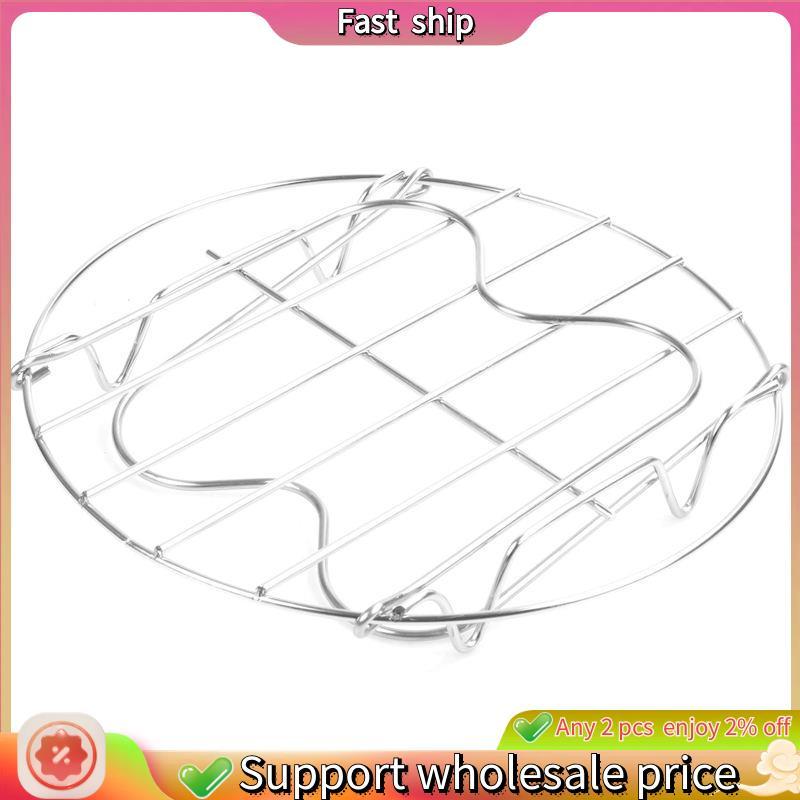 Fast ship-Pot Trivet พร้อมที่จับสําหรับ 6 หรือ 8 Quart หม้ออุปกรณ์เสริมสแตนเลสหม้อความดัน Trivet ชั้