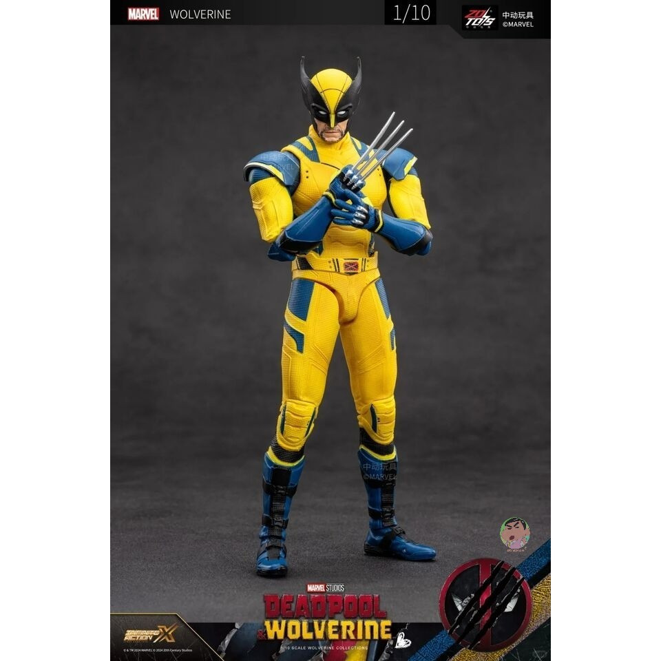 ( ⭕ PRE-ORDER)ZD Toys Deadpool and Wolverine Wolverine Yellow Suit 1/10 Action Figure