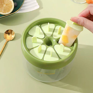 Alat Cetakan Es Krim Stik Rumah Tangga Kualitas Tinggi Buatan Sendiri dengan Kotak untuk Membuat Jelly Sorbet Mold Es Pop Silicon Cetakan Es Krim & Jelly DIY Rumahan – Set Silikon dengan Stik dan Kotak Penyimpanan untuk Es Sorbet, Popsicle
