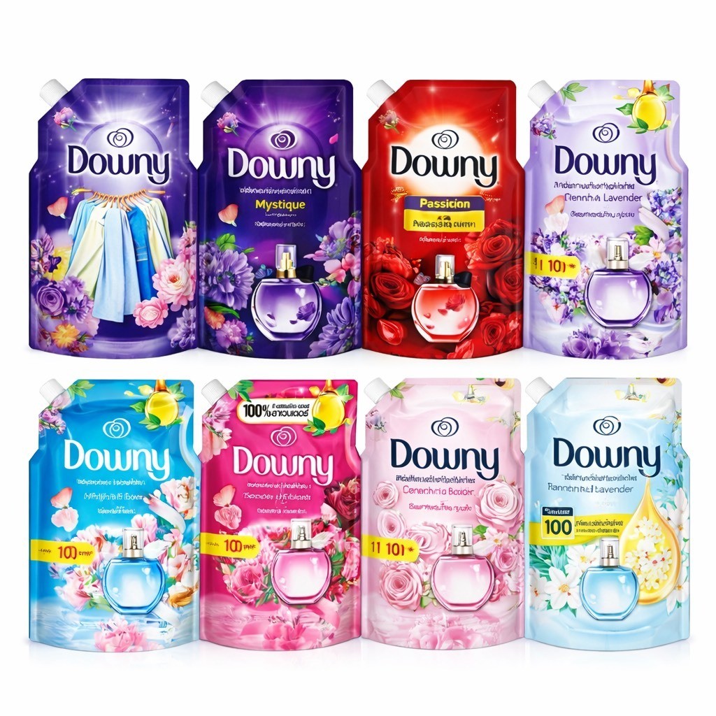 [มีหลายแบบให้เลือก] Downy ดาวน์นี่ น้ำยาปรับผ้านุ่ม สูตรเข้มข้น ขนาด 1 - 1.2 ลิตร