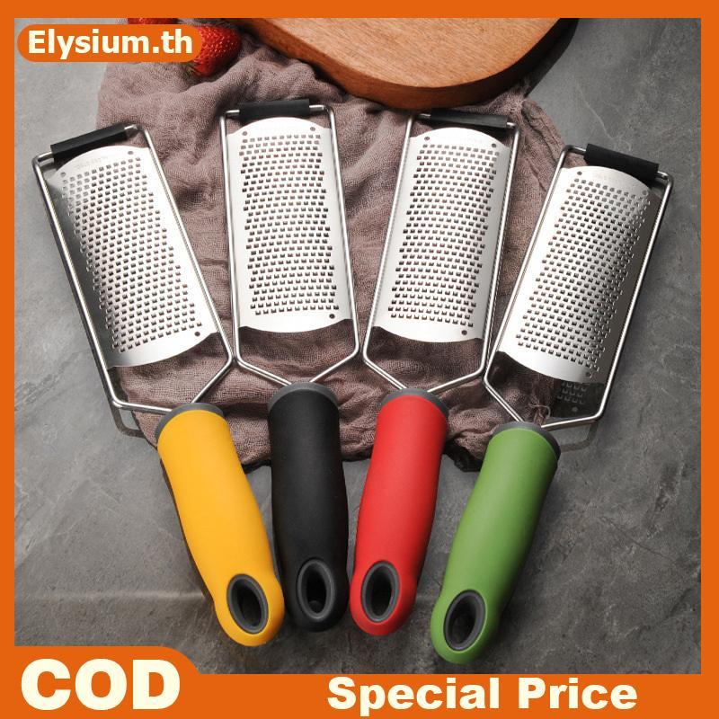 Null Mill ที่ขูดชีสสแตนเลสมะนาว Zester Citrus ขิงกระเทียมขูดยาวผักครัวเครื่องมือคู่มือเครื่องตัด null