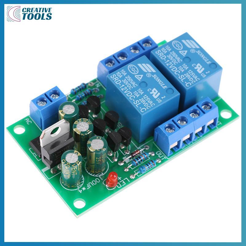 พร้อมสต็อก บอร์ดป้องกันลําโพงเสียง Boot Delay DC Protect Kit DIY Double Channel