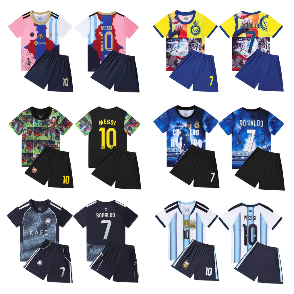 2526 Game Season เสื้อฟุตบอล เสื้อฟุตบอลเด็ก ชุดอาร์เจนตินา No. เสื้อ 7 C Luo No. 11