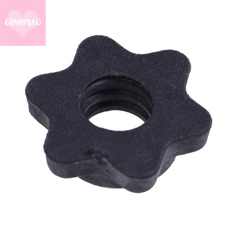 [guyumao] Dumbbell Hex Nut Dumbbell Rod Nut Spinlo Collars for Barbells Barbells Barbell Training Sp