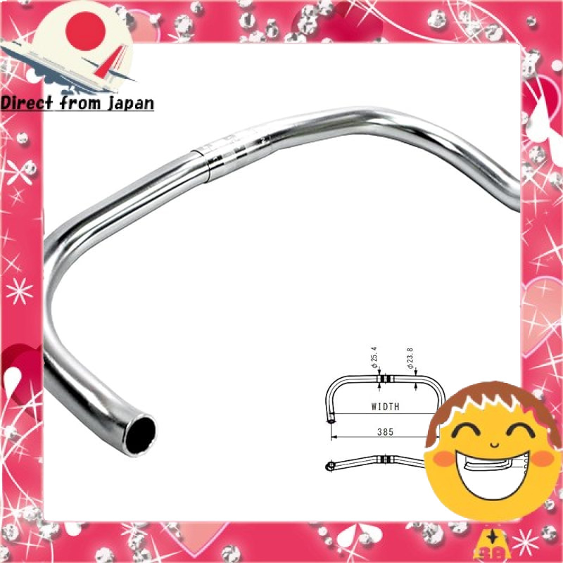 NITTO RB-010 สีเงิน Handlebars - ทนทาน จักรยาน Components[ส่งตรงจากญี่ปุ่น]