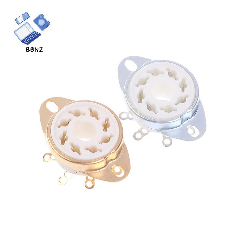 [BBNZ] 1 ชิ้น 8Pin GZC8-Y-6 Octal Tube Soet เซรามิคฐานวาล์ว Ja สําหรับ KT88/6550/EL34/6P6P/6V6/6N8P/