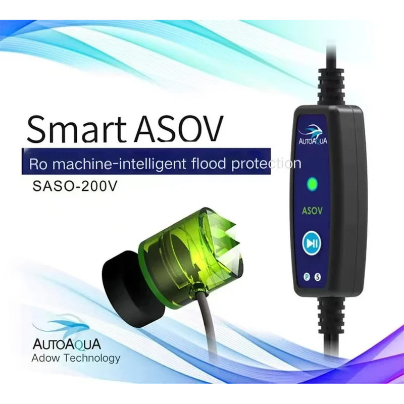 AUTOAQUA Smart ASOV-200V ตู้น้ําตู้ปลา RO เครื่องอัจฉริยะ Ati Overflow และน้ําท่วม