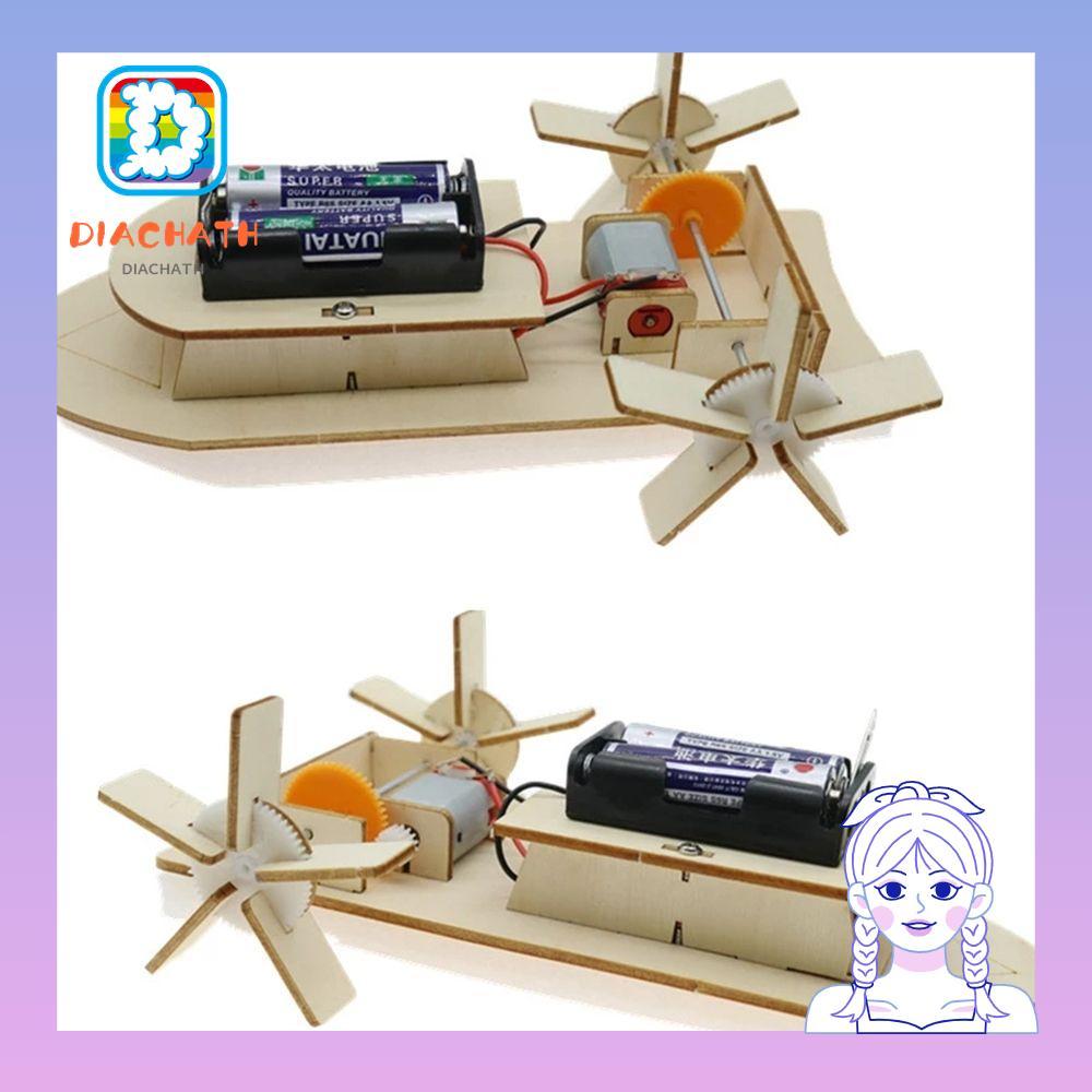 DICHATH เรือยอชท์ของเล่น DIY โรงเรียนโครงการระบบการเรียนรู้ฟิสิกส์