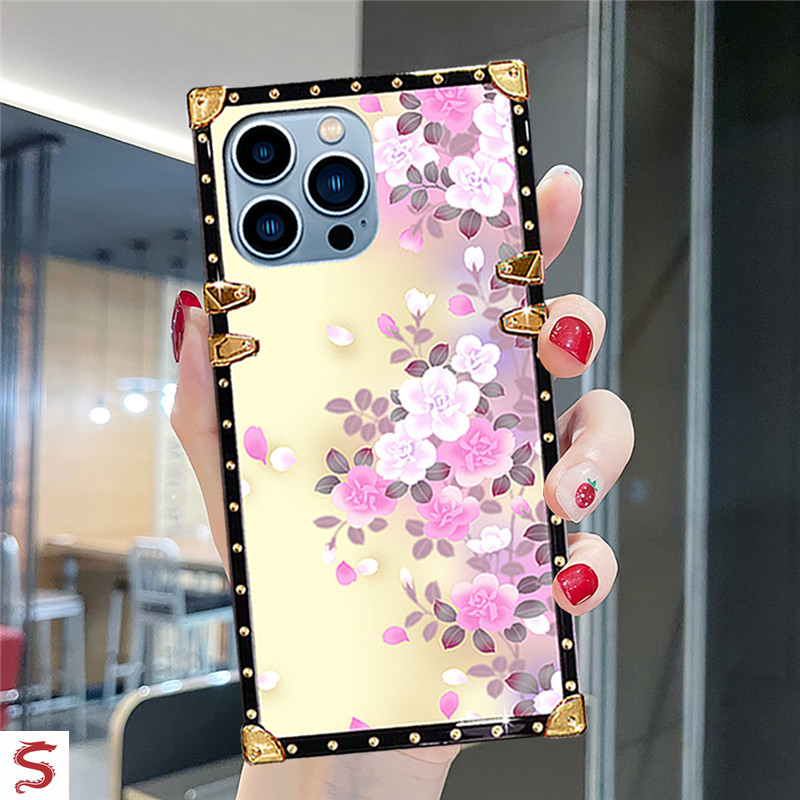 ปลอก Vivo V60 Lite 5G V50Lite V40 V30 V30e V29 V29e V27 V27e V25 V23 V23e V21 V20 แฟชั่นพาสเทลสีชมพู