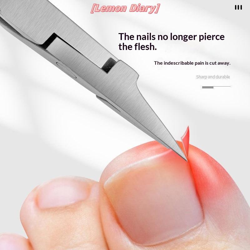 แอลดี| 1 ชิ้นตรง de Toenail กรรไกรตัดเล็บตัดแต่ง Thi คุด Toenails Rhinestone Remover อัญมณี Clipper เล็บเครื่องมือใหม่