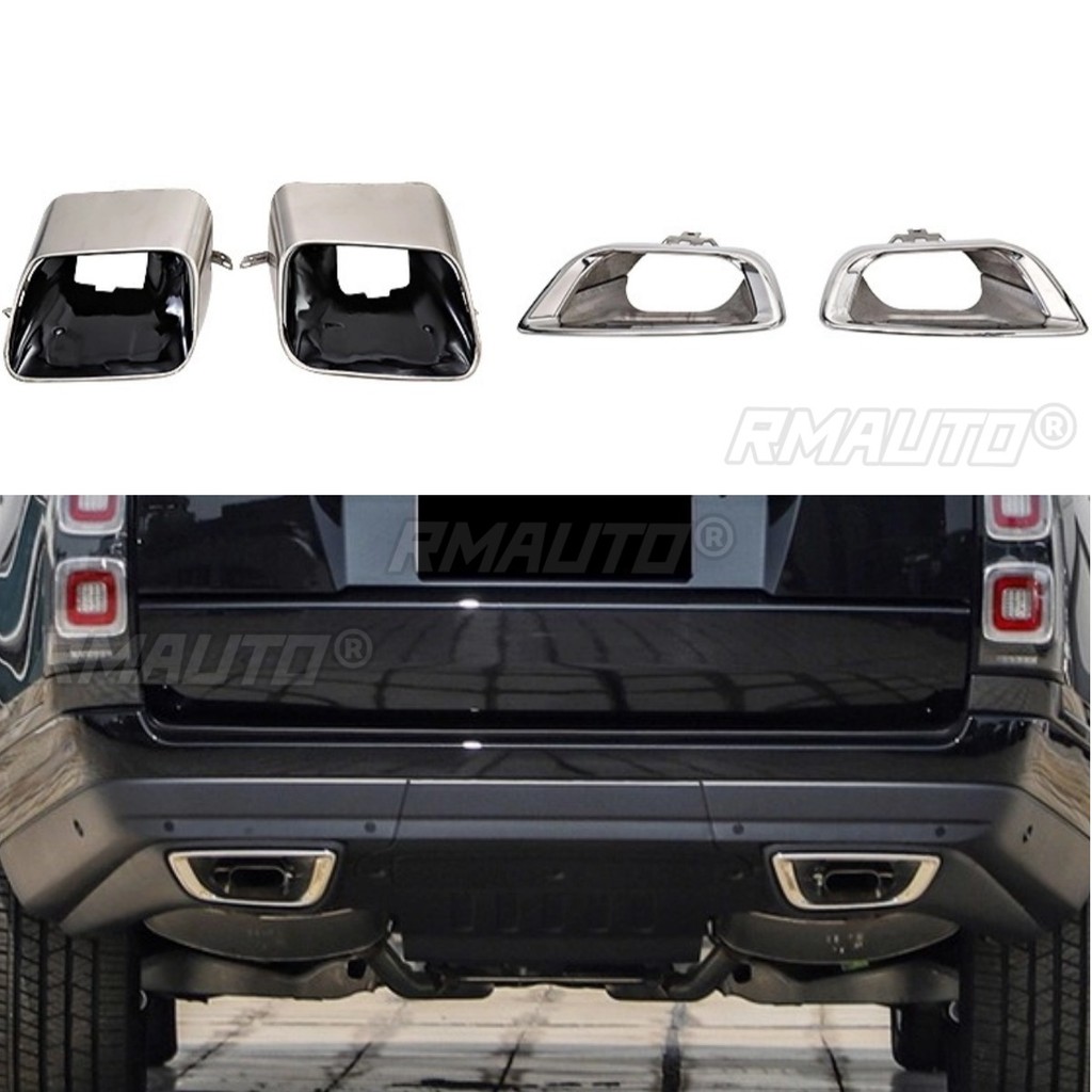 รถท่อไอเสียท่อเคล็ดลับท่อหางคอท่อท่อไอเสียรถยนต์ Chin Body Kit สําหรับ Range Rover Executive 2018-20