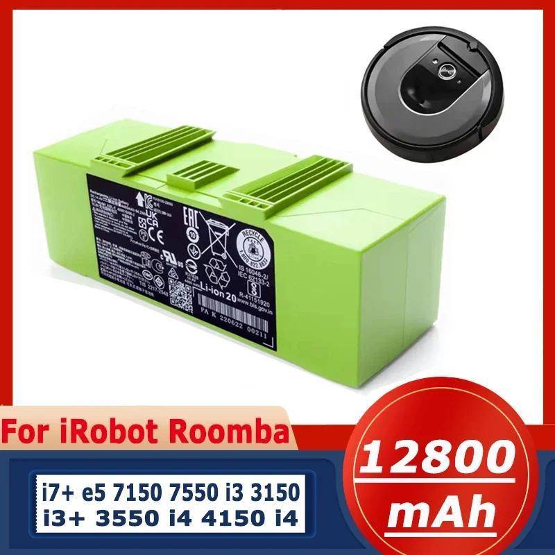 14.4V5200mAh i7 100%Battery Replacement for iRobot Roomba e and i Series i7+ e5 7150 7550 i3 3150 i3