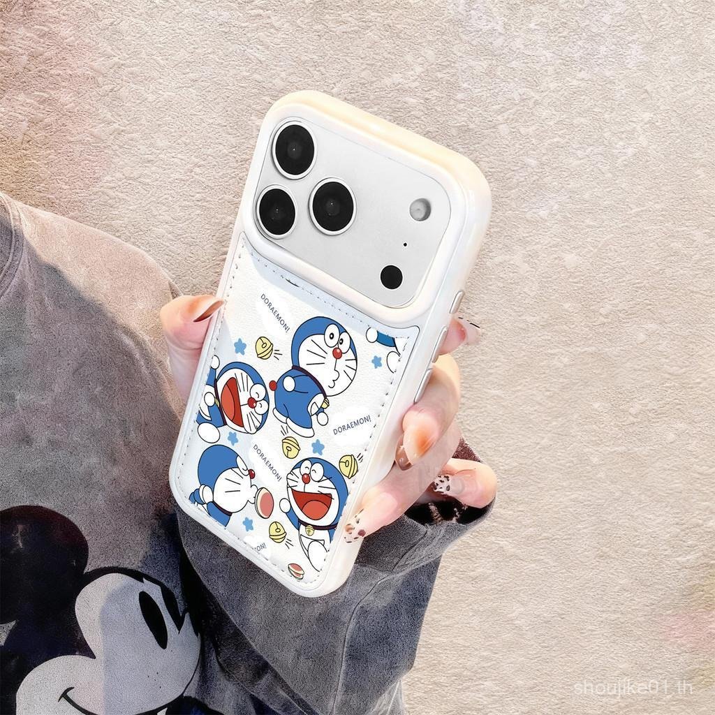 โดราเอมอนเคสโทรศัพท์เหมาะสําหรับiPhone 16 11 14 17 13 15 12Pro 16Pro 17ProMax 14ProMax 15ProMax 15Pl