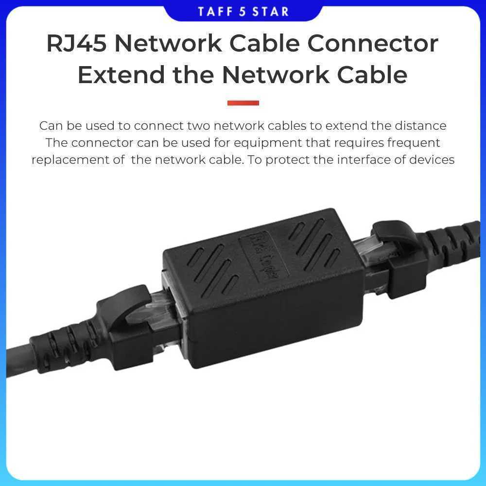 RJ45 Female to Female Cat 15A16A LAN Extension Adapter Connector