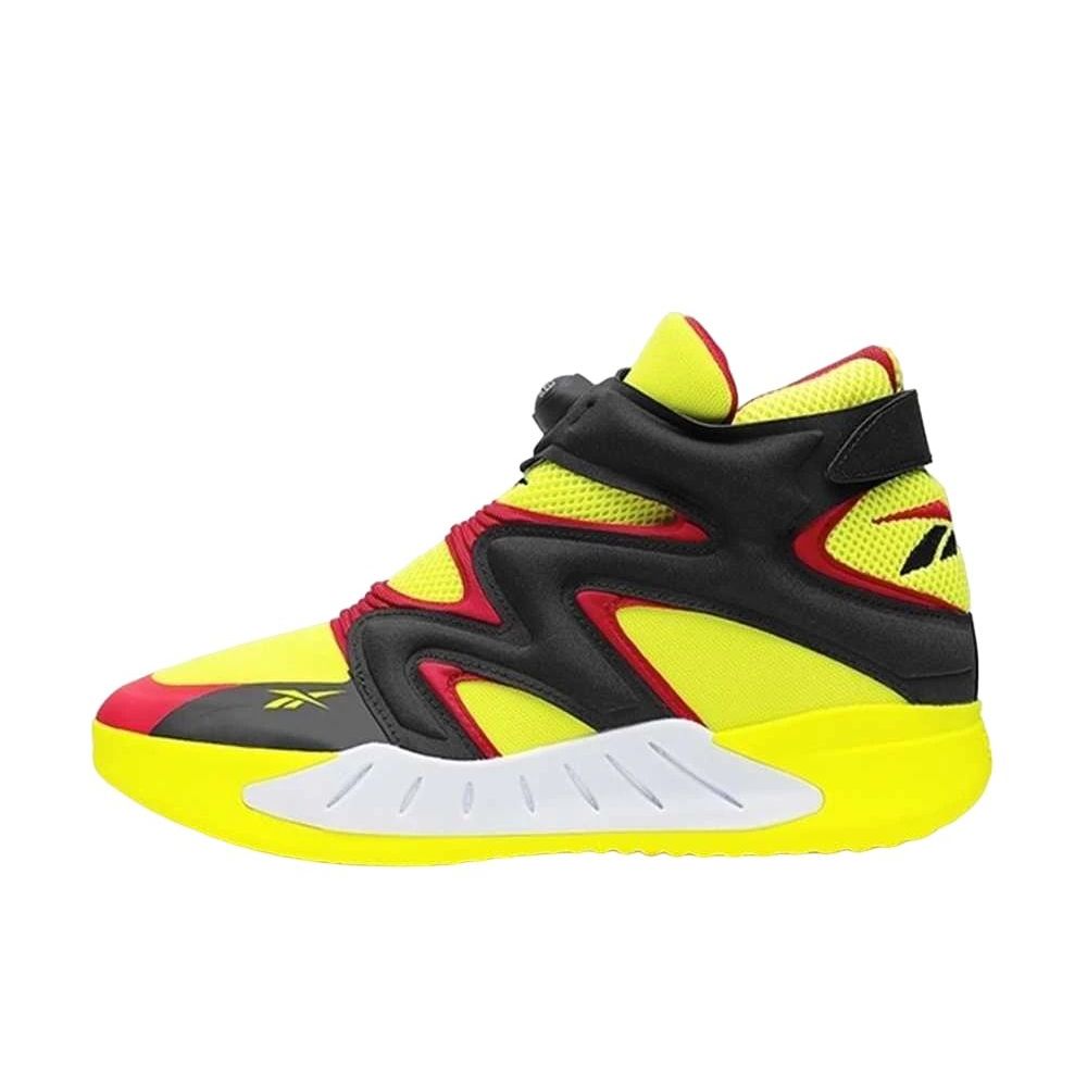 Reebok Instapump Fury Zone Acid YellowBlackVector Red Unused