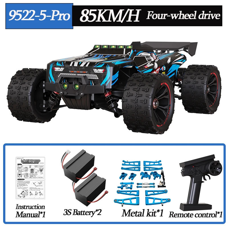 9522PRO 85 กม./ชม.RC รถBrushless ขับเคลื่อนสี่ล้อ Off-road Drift 1:16 Professional Racing รถ 9522 50