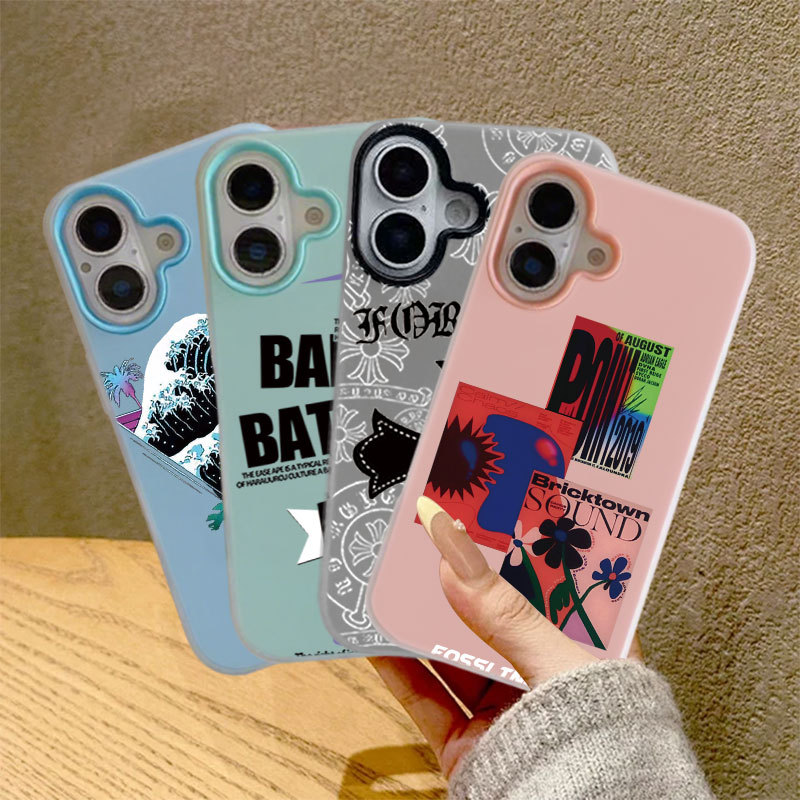 Jelly Shell Candyสีทึบ 2in1 สําหรับiPhone 17 17 17Air 16 15 Pro Max 14 Plus 11 12 13 iPhoneX Xs Max 