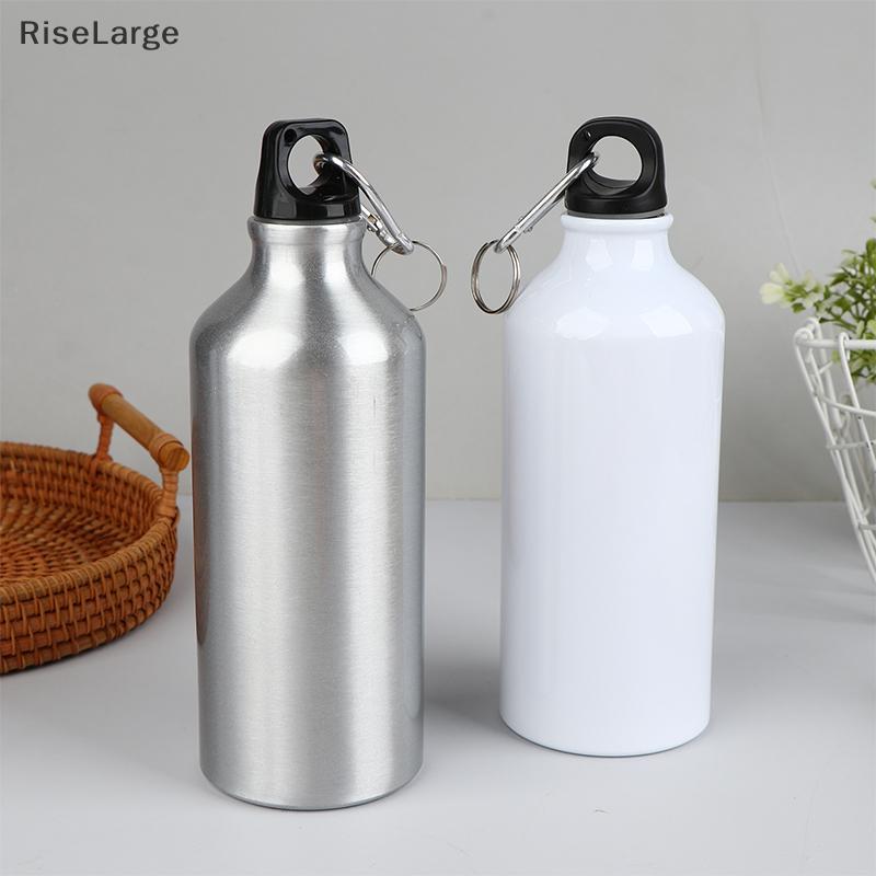 [RiseLarge] 1 PC อลูมิเนียมกลางแจ้งจักรยานกีฬาขวดน้ําดื่มกาต้มน้ําถ้วยดื่ม Leakproof เหยือกน้ําสําหรับการเดินทางวิ่ง Camping ใหม่