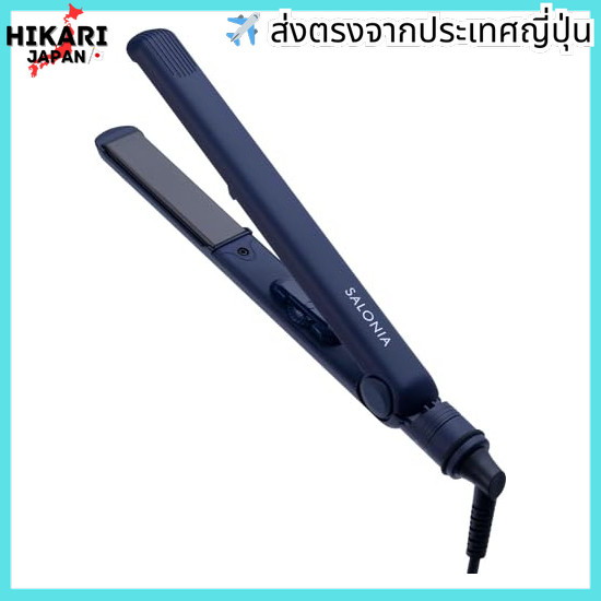 จากประเทศญี่ปุ่น✈ SALONIA SALONIA Straightening Iron Hair Iron SL-004SANV Navy