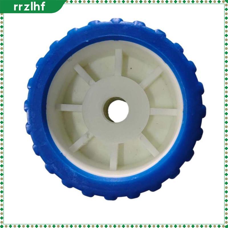 [rrzlhf] Heavy-Duty Trailer Roller Inflatable Ribbed Wobble Roller Replacement ใหม่