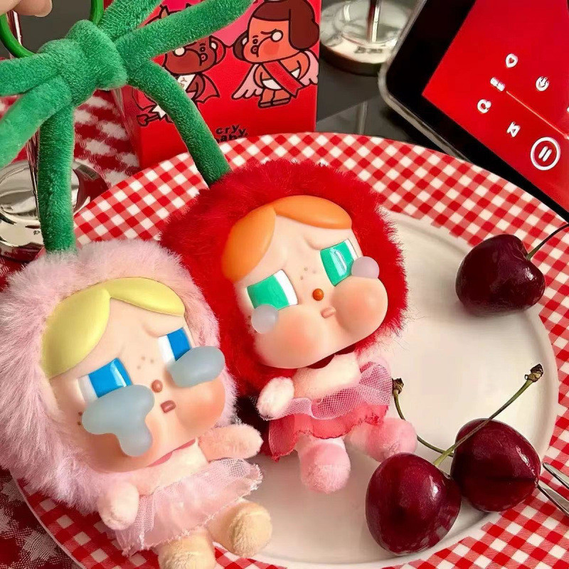 Cherry Crying Baby Eros Tears Crying Baby Lifter Sweet Together พวงกุญแจจี้แม่เหล็ก