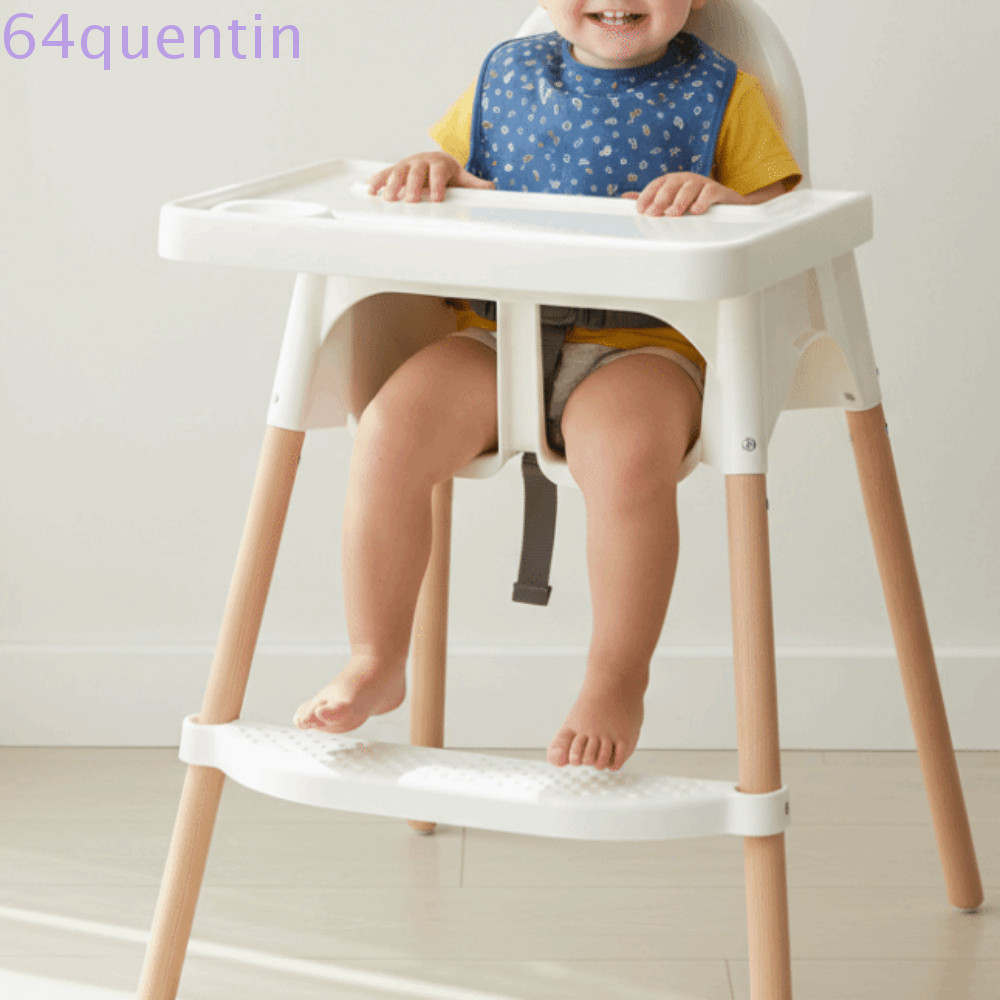 QHENTIN Highchair Footrest, สบายปรับเท้าเหยียบ,เก้าอี้อุปกรณ์เสริม Ergonomic Anti-Slip Surface Unive