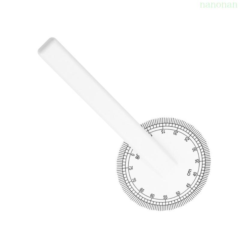 Nan Quilting Ruler with Roller Wheel Circular Quilting Ruler Pattern Making Ruler