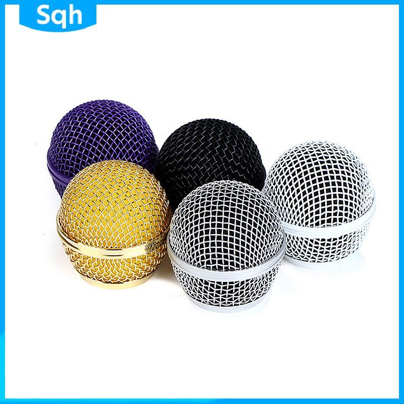 Bri 1 ชิ้น Shure SM58 ไร้สาย Mic Grille เปลี่ยนหัว Part-Professional Party Mic ywr