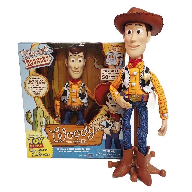 Toy Story English Voice Collectors Edition Woody Cowboy Doll Figure