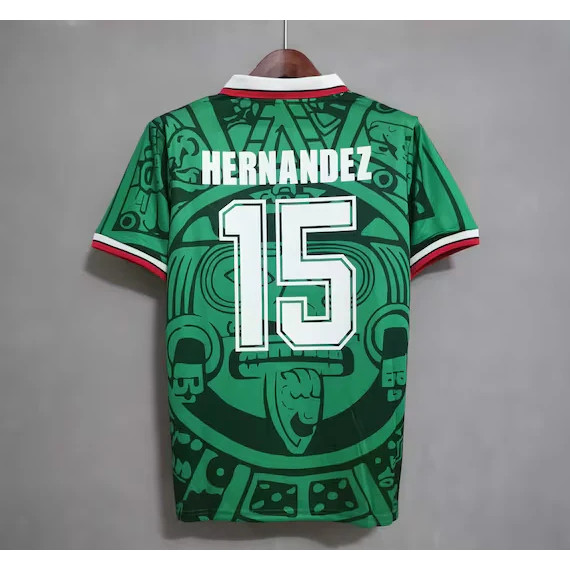 Retro Mexico 1998 Home Jersey คุณภาพสูง