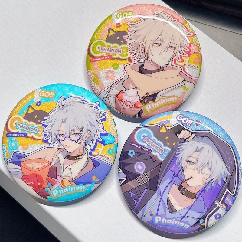 [Bota Shop] ยุบ Starry Sky Train Beale Badge อะนิเมะเกม Tinplate เข็มกลัดของขวัญ PS