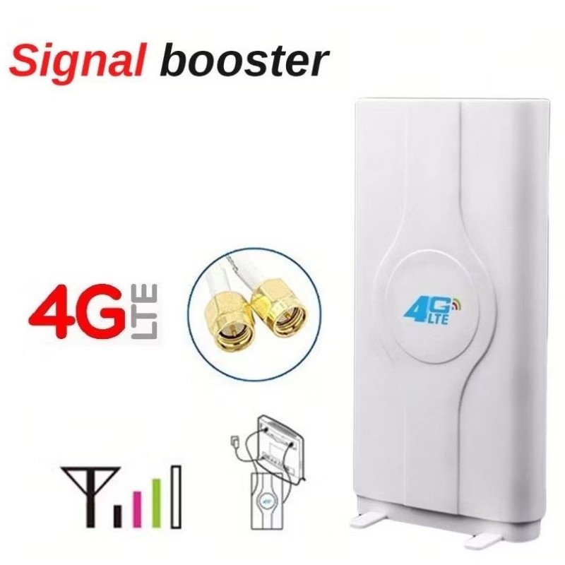 เสาอากาศ 5G 4G 3G 88dbi MIMO High Gain Antenna 700-2600MHz Painel Antena + 2M Cable
